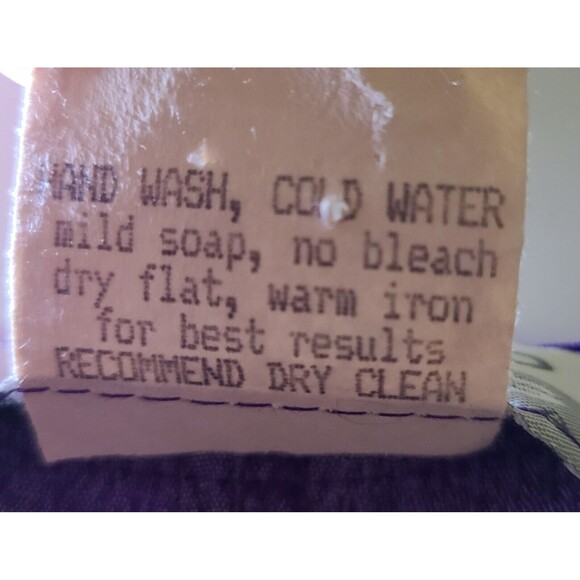 Nino Wong California Purple & Pink Button Up Vintage Blouse Women's Size Small - Picture 7 of 10